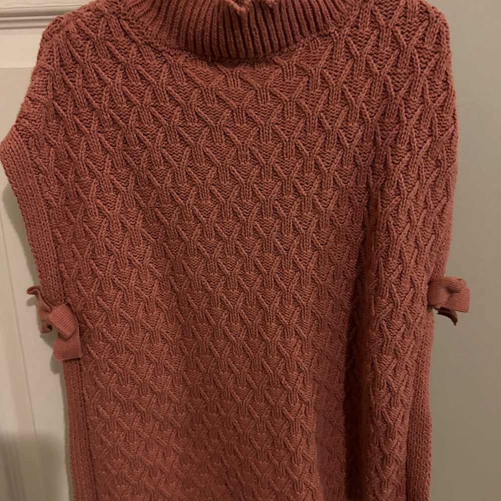 Chunky Knit Sweater with Turtleneck